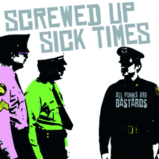 Screwed Up / Sick Times – split LP - zum Schließen ins Bild klicken
